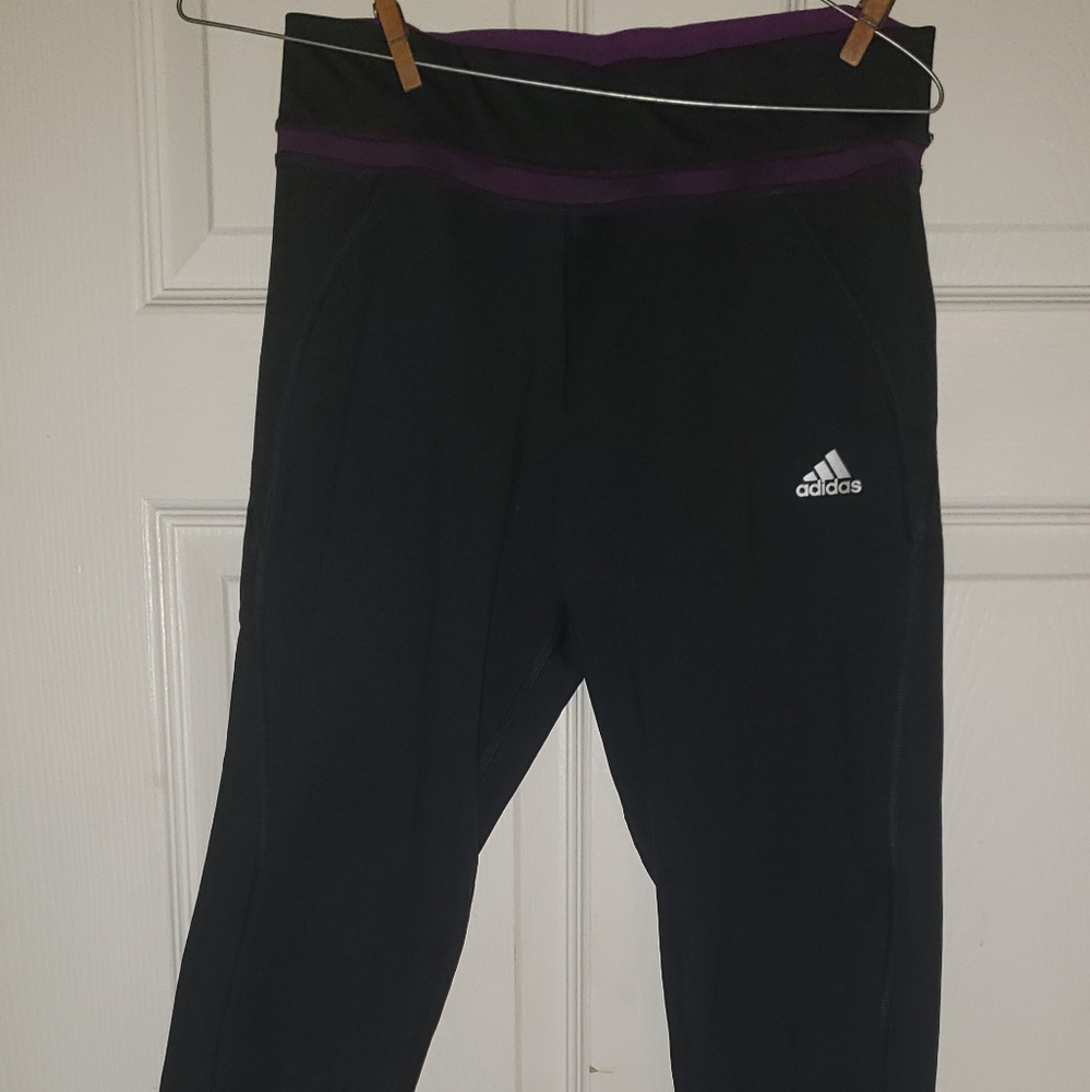 ADIDAS CLIMALITE LEGGINGS SIZE M